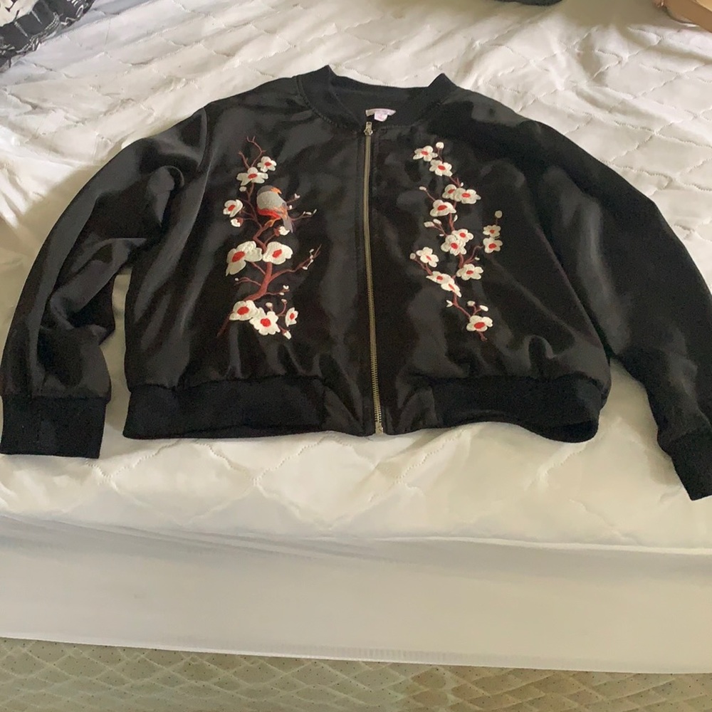 This jacket is great for a light breeze.